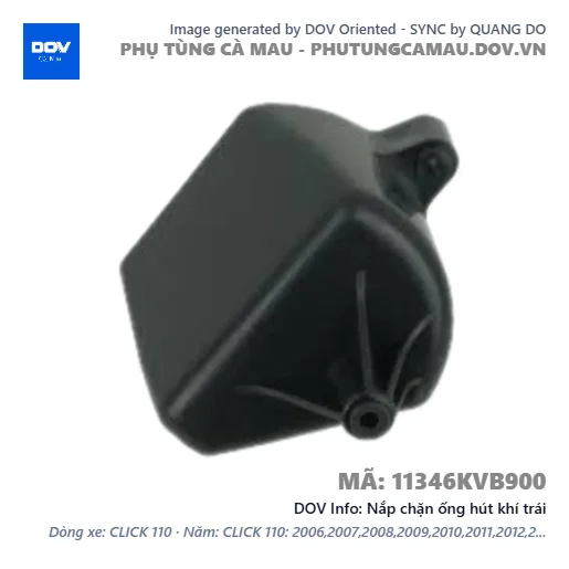 Nắp chặn ống hút khí trái — 11346KVB900