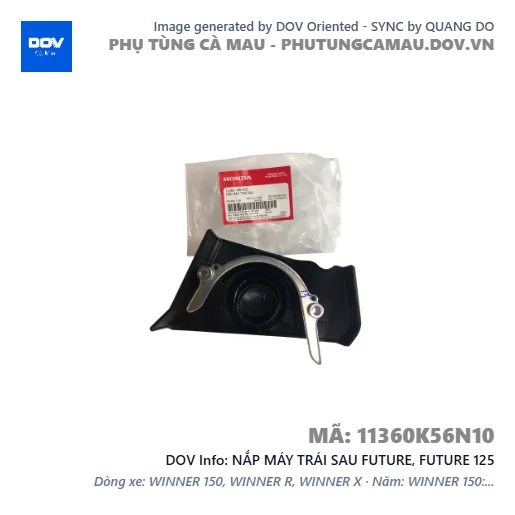NẮP MÁY TRÁI SAU FUTURE, FUTURE 125 — 11360K56N10