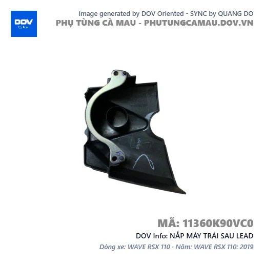 NẮP MÁY TRÁI SAU LEAD — 11360K90VC0