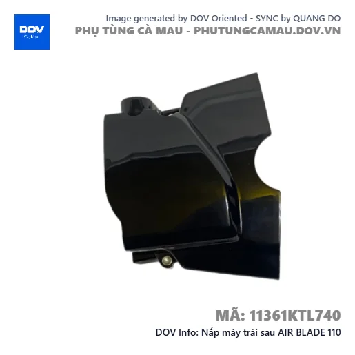 Nắp máy trái sau AIR BLADE 110 — 11361KTL740