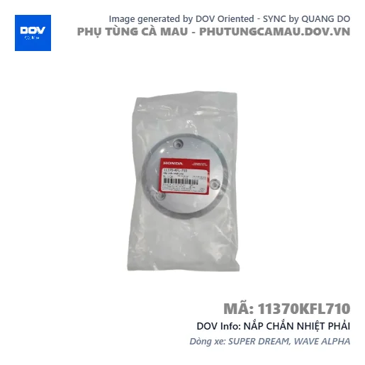 NẮP CHẮN NHIỆT PHẢI  — 11370KFL710