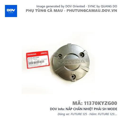 NẮP CHẮN NHIỆT PHẢI SH MODE — 11370KYZG00