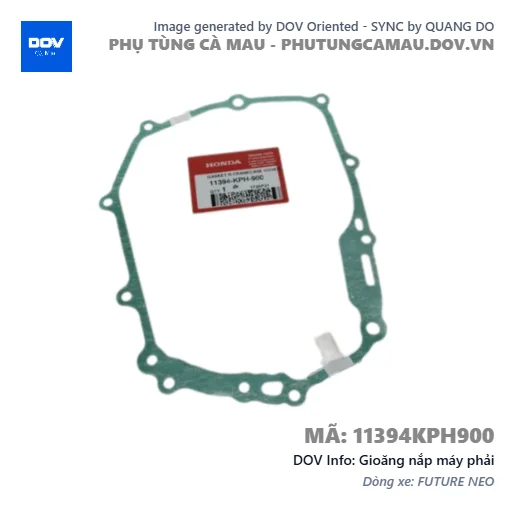 Gioăng nắp máy phải  — 11394KPH900