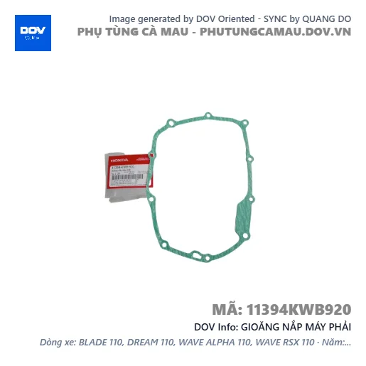 GIOĂNG NẮP MÁY PHẢI  — 11394KWB920
