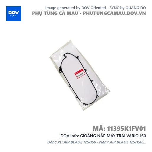 GIOĂNG NẮP MÁY TRÁI VARIO 160 — 11395K1FV01