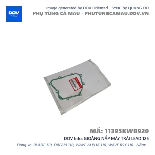 GIOĂNG NẮP MÁY TRÁI LEAD 125 — 11395KWB920