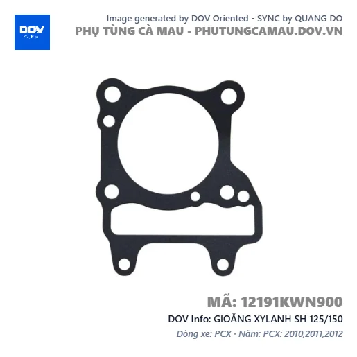 GIOĂNG XYLANH SH 125/150 — 12191KWN900