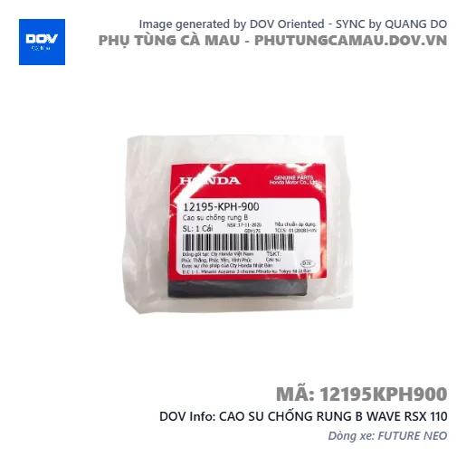 CAO SU CHỐNG RUNG B WAVE RSX 110 — 12195KPH900