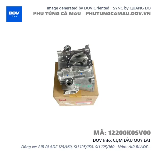 CỤM ĐẦU QUY LÁT  — 12200K0SV00