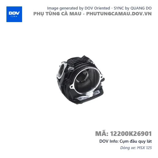 Cụm đầu quy lát  — 12200K26901