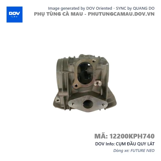 CỤM ĐẦU QUY LÁT — 12200KPH740