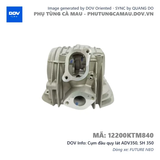 Cụm đầu quy lát ADV350, SH 350 — 12200KTM840