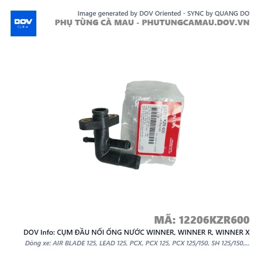 CỤM ĐẦU NỐI ỐNG NƯỚC WINNER, WINNER R, WINNER X — 12206KZR600