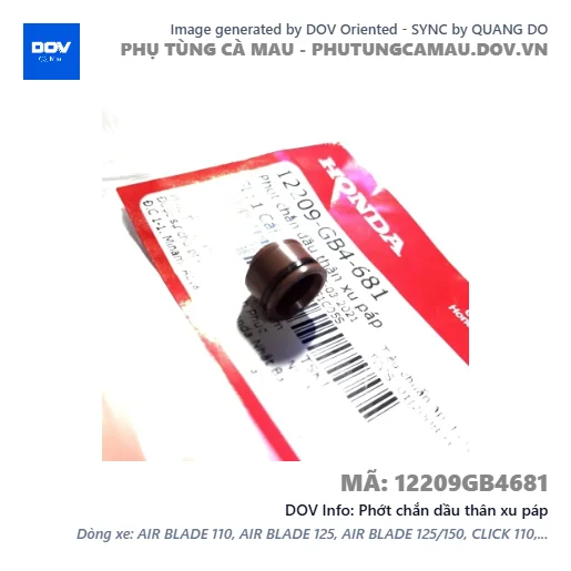 Phớt chắn dầu thân xu páp  — 12209GB4681