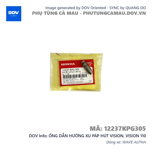 ỐNG DẪN HƯỚNG XU PÁP HÚT VISION, VISION 110 — 12237KPG305