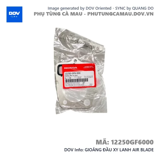 GIOĂNG ĐẦU XY LANH AIR BLADE — 12250GF6000