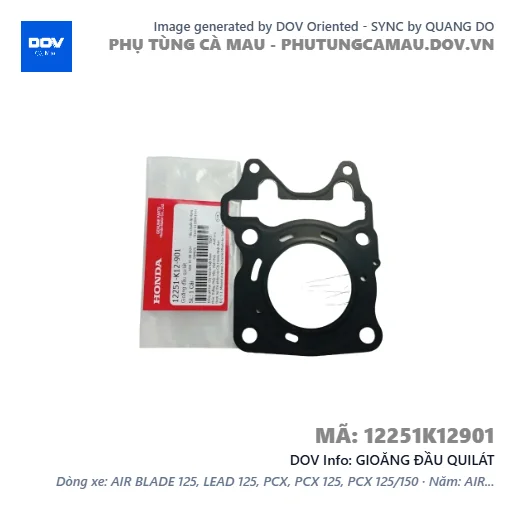 GIOĂNG ĐẦU QUILÁT  — 12251K12901