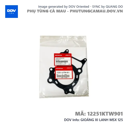 GIOĂNG XI LANH MSX 125 — 12251KTW901