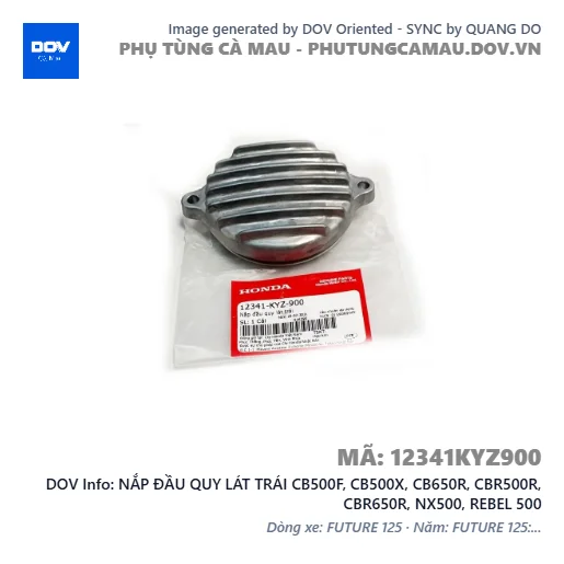 NẮP ĐẦU QUY LÁT TRÁI CB500F, CB500X, CB650R, CBR500R, CBR650R, NX500, REBEL 500 — 12341KYZ900