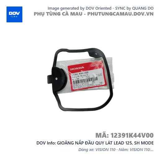 GIOĂNG NẮP ĐẦU QUY LÁT LEAD 125, SH MODE — 12391K44V00