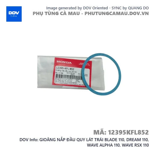GIOĂNG NẮP ĐẦU QUY LÁT TRÁI BLADE 110, DREAM 110, WAVE ALPHA 110, WAVE RSX 110 — 12395KFL852
