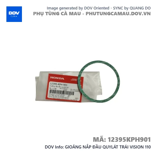 GIOĂNG NẮP ĐẦU QUYLÁT TRÁI VISION 110 — 12395KPH901