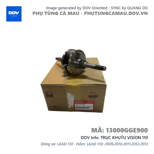 TRỤC KHUỶU VISION 110 — 13000GGE900