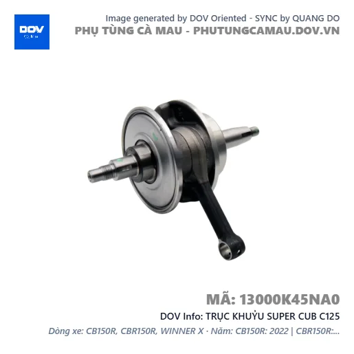 TRỤC KHUỶU SUPER CUB C125 — 13000K45NA0