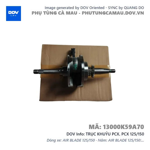 TRỤC KHUỶU PCX, PCX 125/150 — 13000K59A70