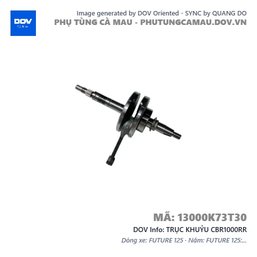 TRỤC KHUỶU CBR1000RR — 13000K73T30