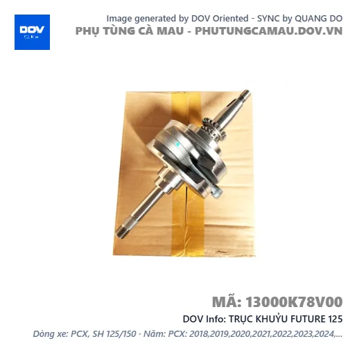 TRỤC KHUỶU FUTURE 125 — 13000K78V00