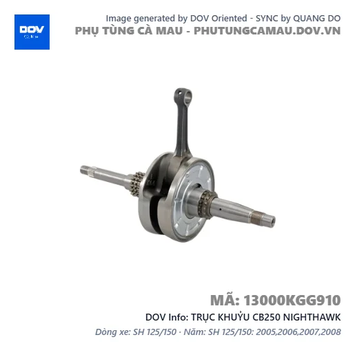 TRỤC KHUỶU CB250 NIGHTHAWK — 13000KGG910