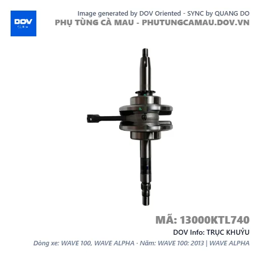 TRỤC KHUỶU  — 13000KTL740