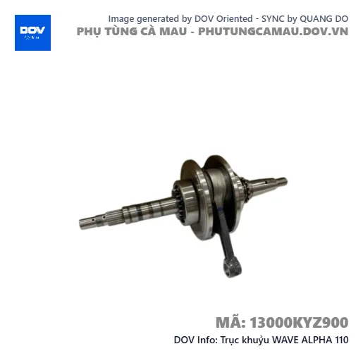 Trục khuỷu WAVE ALPHA 110 — 13000KYZ900