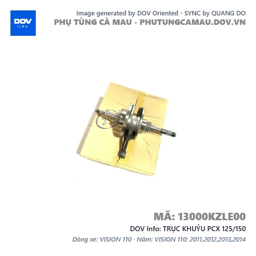 TRỤC KHUỶU PCX 125/150 — 13000KZLE00
