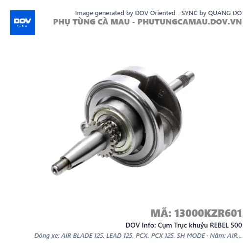 Cụm Trục khuỷu REBEL 500 — 13000KZR601