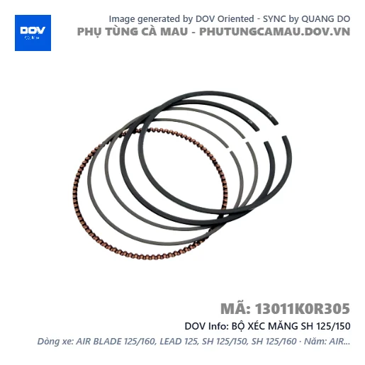 BỘ XÉC MĂNG SH 125/150 — 13011K0R305