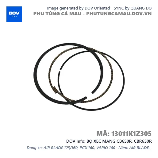 BỘ XÉC MĂNG CB650R, CBR650R — 13011K1Z305