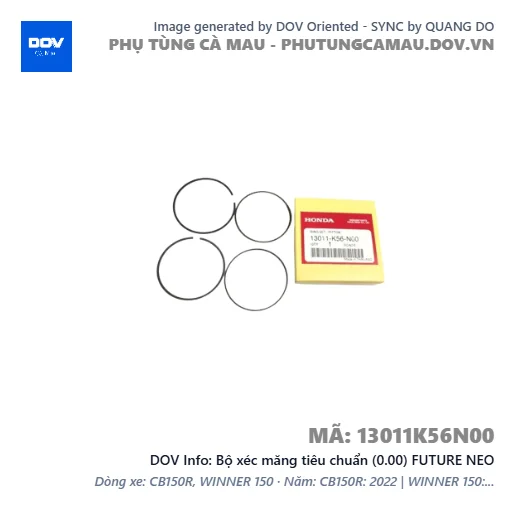 Bộ xéc măng tiêu chuẩn (0.00) FUTURE NEO — 13011K56N00