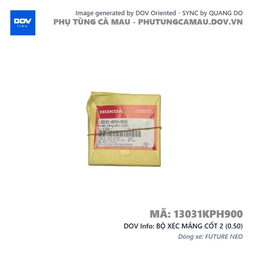 BỘ XÉC MĂNG CỐT 2 (0.50) — 13031KPH900