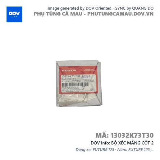 BỘ XÉC MĂNG CỐT 2 — 13032K73T30