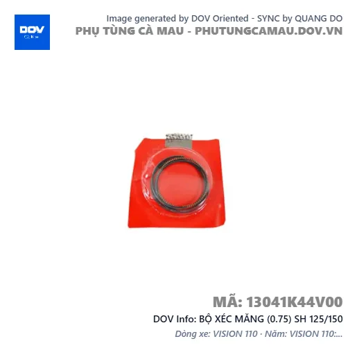 BỘ XÉC MĂNG (0.75) SH 125/150 — 13041K44V00