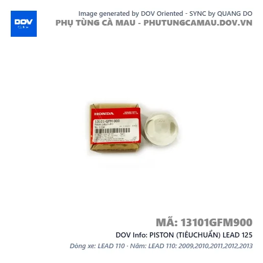 PISTON (TIÊUCHUẨN) LEAD 125 — 13101GFM900