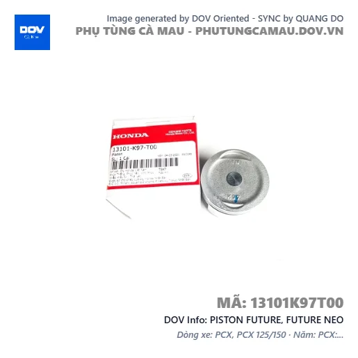 PISTON FUTURE, FUTURE NEO — 13101K97T00
