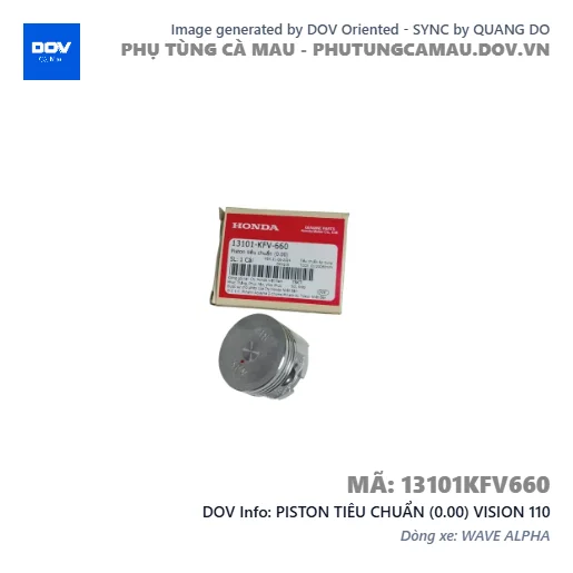 PISTON TIÊU CHUẨN (0.00) VISION 110 — 13101KFV660