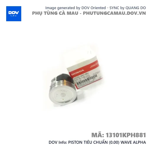 PISTON TIÊU CHUẨN (0.00) WAVE ALPHA — 13101KPH881