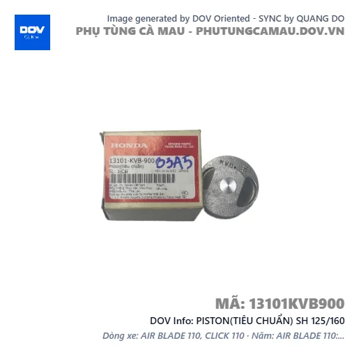 PISTON(TIÊU CHUẨN) SH 125/160 — 13101KVB900