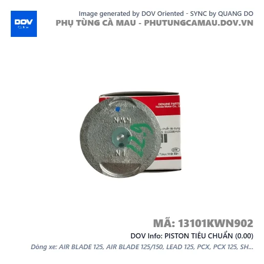 PISTON TIÊU CHUẨN (0.00) — 13101KWN902
