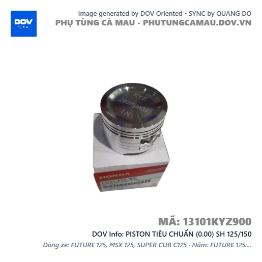 PISTON TIÊU CHUẨN (0.00) SH 125/150 — 13101KYZ900