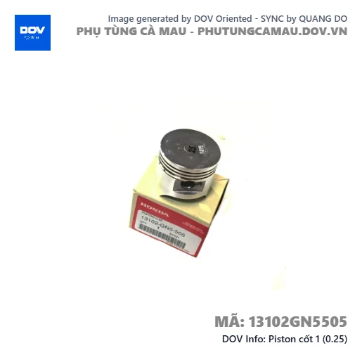 Piston cốt 1 (0.25)  — 13102GN5505